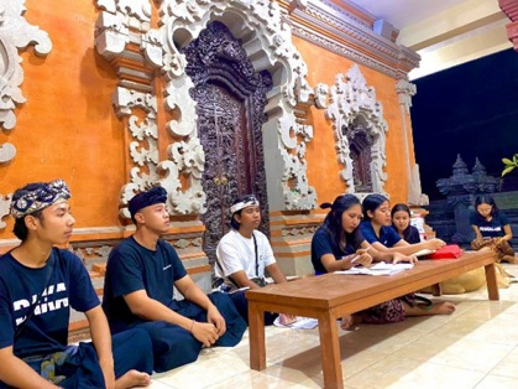 Kegiatan Rapat Bulanan ST. Kusuma Jaya, Br Pengilian, Desa Dalung